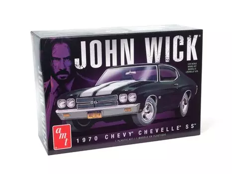 Пластиковая модель AMT 1970 Chevy Chevelle SS John Wick AMT1453 1/25