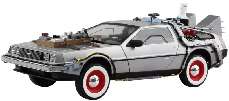 Пластиковая модель Aoshima Bunka Kyozai Movie Mecha Back to Future Part III Time Machine Scale (АОСИМА) нет. БТ-03 1/24 (Машина)