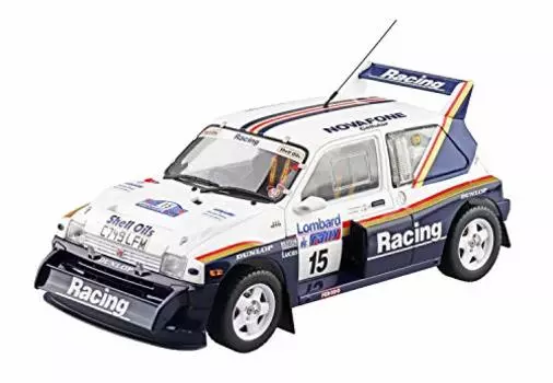 Пластиковая модель Aoshima Bunka Kyozai Skynet 1/24 Bell Kit Series No.16 MG Metro 6R4 Lombard RAC Rally 1986
