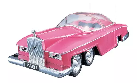 Пластиковая модель Aoshima Bunka Kyozaisha Thunderbird Penelope №7 в масштабе 1/32 розовый