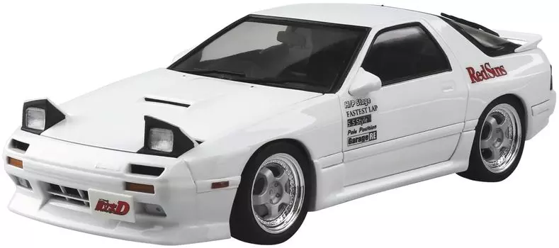 Пластиковая модель AOSHIMA Initial D No.3 Ryosuke Takahashi FC3S RX-7 в масштабе 1/24