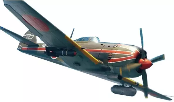 Пластиковая модель Arma Hobby Nakajima Type 4 Fighter Shippu Shinbutai ADL70053 1/72