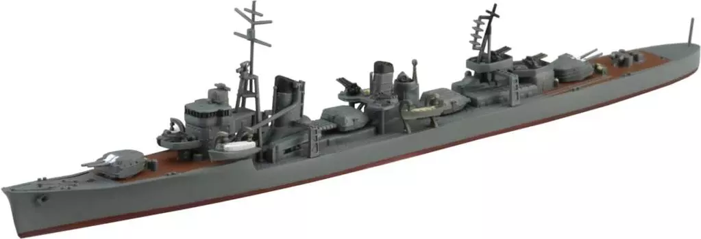 Пластиковая модель эсминца ВМС Японии «Сирануи» Aoshima Bunka Kyozaisha 1700 Waterline Series № 469 (Корабль)