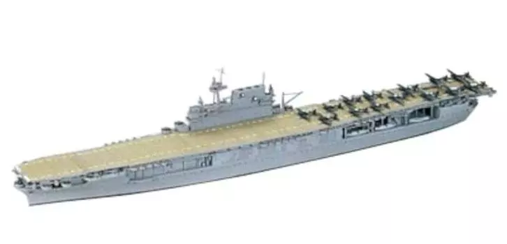 Пластиковая модель авианосца ВМС США «Энтерпрайз» Tamiya Waterline Series 77514 1/700 № 114