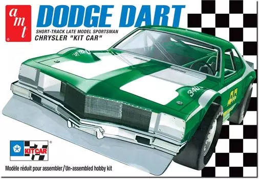 Пластиковая модель автомобиля AMT Dodge Dart Sportsman Short Track Kit AMT1450 1/25 (Машина)