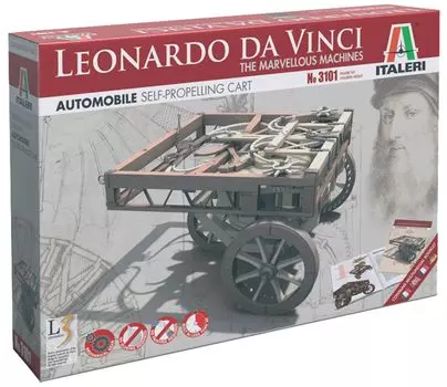 Пластиковая модель автомобиля Platz Italeri Leonardo da IT3101 Vinci s