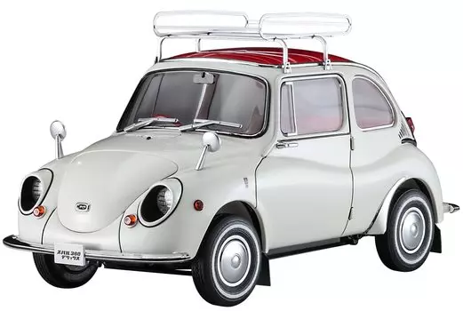 Пластиковая модель багажника Hasegawa Subaru 360 Deluxe 20622 1/24 с крышей