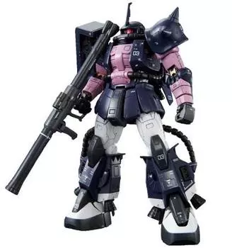 Пластиковая модель BANDAI RG 1144 MS-06R-1A Black Tri-Star Zaku II (Хобби Интернет-магазин Эксклюзив)