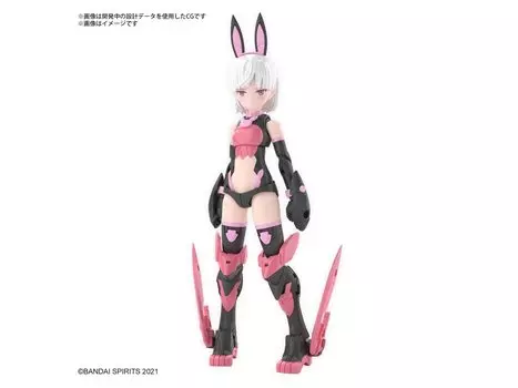 Пластиковая модель BANDAI SPIRITS 30MS Lalanel SIS-T00 [Цвет B] Цветовая кодировка