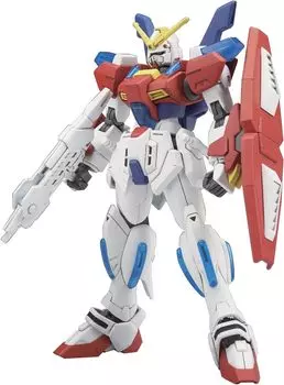 Пластиковая модель BANDAI SPIRITS HGBF Gundam Build Fighters Star Burning Gundam в масштабе 1/144 с цветовой кодировкой