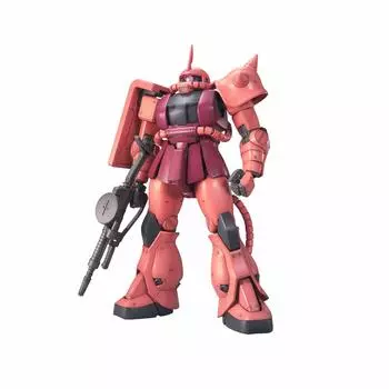 Пластиковая модель BANDAI SPIRITS MG Mobile Suit Gundam Zaku MS-06S Char s Ver.2.0 1/100 с цветовой кодировкой