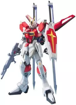 Пластиковая модель BANDAI SPIRITS MG Mobile Suit Gundam SEED DESTINY Sword Impulse Gundam в масштабе 1/100 с цветовой кодировкой