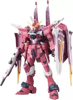 Пластиковая модель BANDAI SPIRITS RG Mobile Suit Gundam SEED Justice Gundam в масштабе 1/144 с цветовой кодировкой