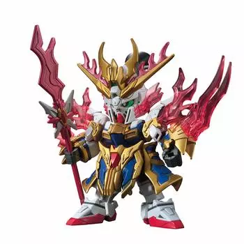 Пластиковая модель BANDAI SPIRITS SD Gundam Sangoku Soketsuden Zhang Fei God Gundam BAS5056754 с цветовой кодировкой