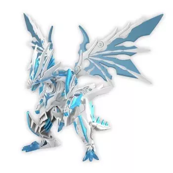 Пластиковая модель BANDAI SPIRITS SDW HEROES Shine Grasper Dragon с цветовой кодировкой
