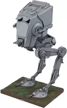 Пластиковая модель BANDAI SPIRITS Star Wars 1/48 AT-ST с цветовой кодировкой (Новая версия) серый