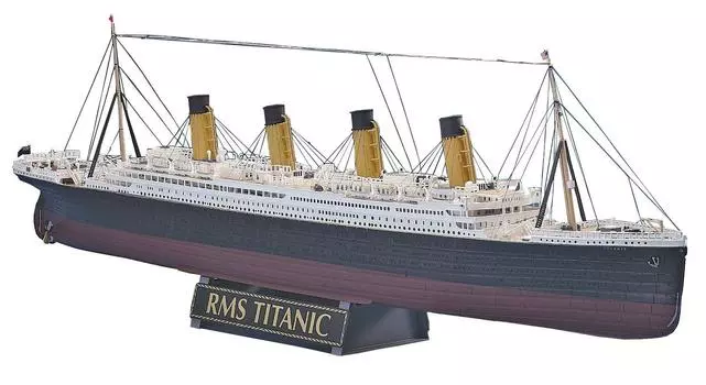 Пластиковая модель британского «Титаника» от Hasegawa 40083 1/400 RMS