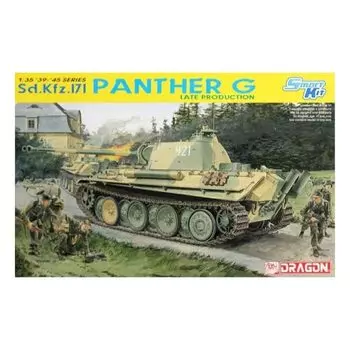 Пластиковая модель Dragon Panther G Late Model 1/35 Sd.Kfz.171