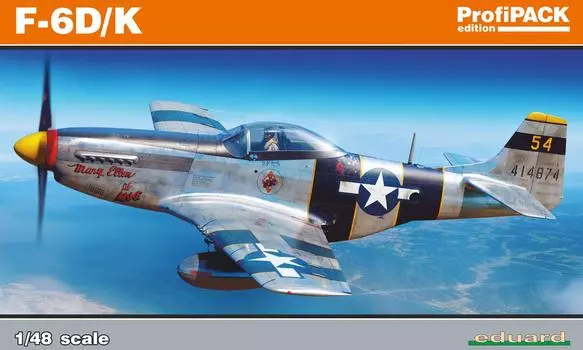 Пластиковая модель EDU82103 1/48 F-6D/K от Eduard Profipack US Army Air Corps
