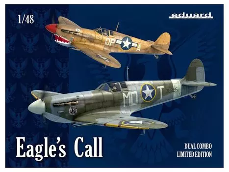 Пластиковая модель Eduard Dual Combo Limited Edition Spitfire Call EDU11149 1/48 Mk.5b/5c Eagle s