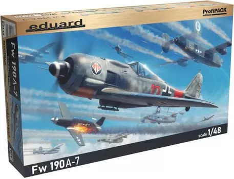 Пластиковая модель Eduard Profipack EDU82138 1/48 Focke-Wulf Fw190A-7