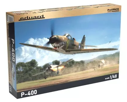 Пластиковая модель Eduard Profipack US Army Air Corps 1/48 P-400 EDU8092