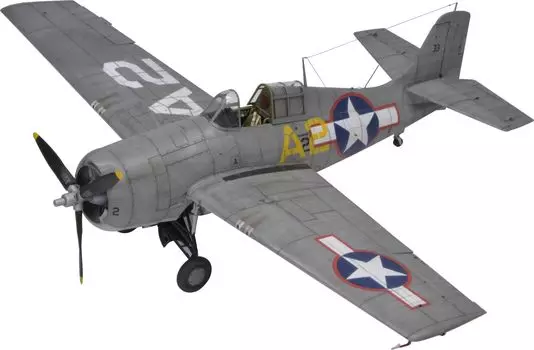 Пластиковая модель Eduard Profipack Wildcat EDU82204 1/48 FM-1