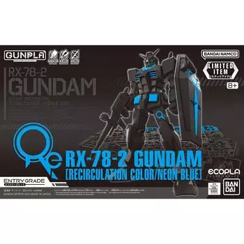 Пластиковая модель Event Limited [НАЧАЛЬНЫЙ КЛАСС] 1/144 RX-78-2 [Цвет рециркуляции/Неоново-синий]