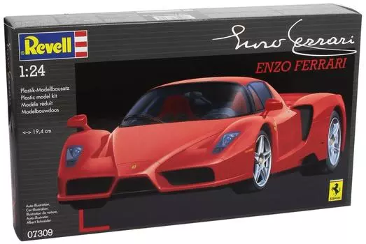 Пластиковая модель Ferrari Enzo 07309 немецкого уровня 1/24