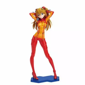 Пластиковая модель Figurerise Lab Shikinami Asuka Langley с цветовой кодировкой