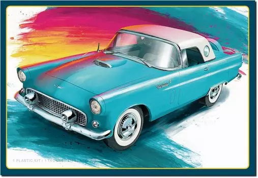 Пластиковая модель Ford Thunderbird 1956 AMT1449 1/25 (Машина)