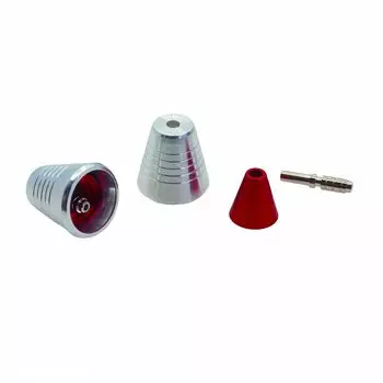 Пластиковая модель Гандам 12 мм Металл Верньер Серебро [Oh.makasenet] (Набор 2) (С7 Красный)