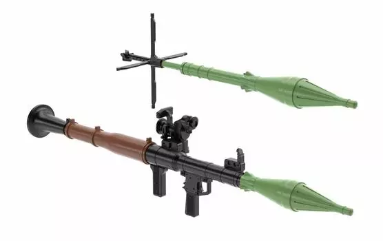 Пластиковая модель гранатомета Little Armory LA061 RPG7