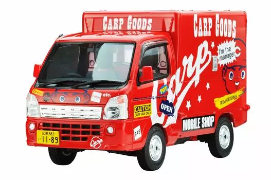 Пластиковая модель грузовика для покупок Mazda Scrum Carp Tomytec MSS Series 1/35 MC-009