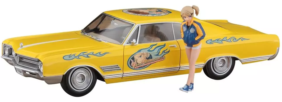 Пластиковая модель Hasegawa American Coupe Type B Amy McDonnell SP598 1/24 с фигуркой