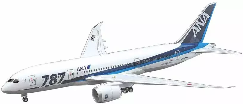 Пластиковая модель Hasegawa ANA 16 1/200 B787-8