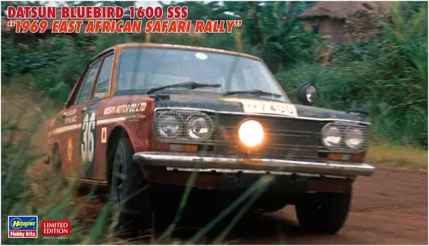 Пластиковая модель Hasegawa Datsun Bluebird 1600 SSS 1969 Safari Rally 20583 1/24