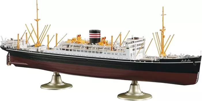 Пластиковая модель Hasegawa Japan NYK Hikawa Maru Z28 1/350