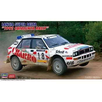 Пластиковая модель Hasegawa Lancia Super Delta 1992 Catalunya Rally 20601 1/24