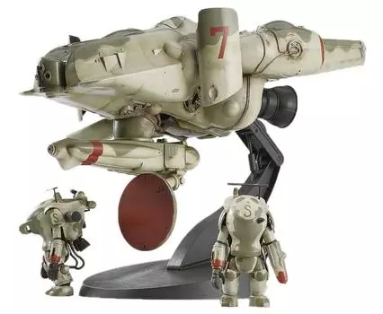 Пластиковая модель Hasegawa Maschinen Krieger Luna Diver Stingray MK03 1/35 в масштабе