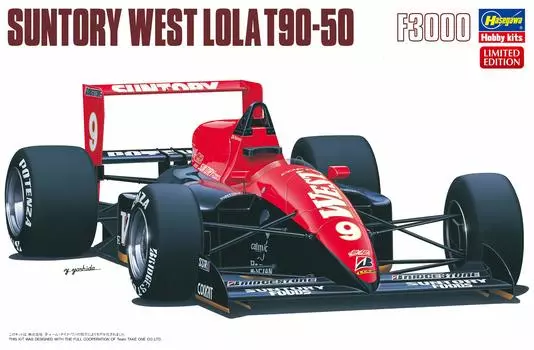 Пластиковая модель Hasegawa Suntory West Lola 20403 1/24 T90-50