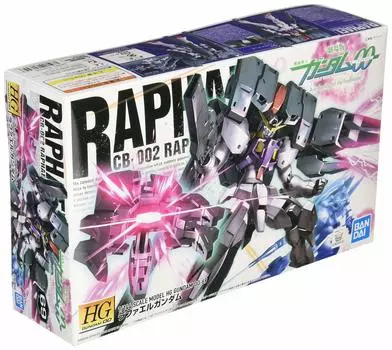 Пластиковая модель HG Mobile Suit Gundam 00 Raphael Gundam в масштабе 1/144 с цветовой кодировкой