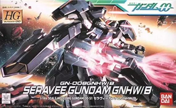 Пластиковая модель HG Mobile Suit Gundam 00 1/144 Seravee Gundam GNHW/B