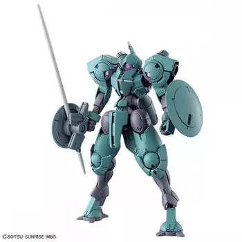 Пластиковая модель HG Mobile Suit Gundam Witch of Mercury Hindley в масштабе 1144 с цветовой кодировкой