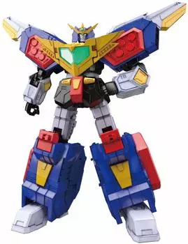 Пластиковая модель HG Nekketsu Strongest Goosaurer Gransaurer в масштабе 1/300 с цветовой кодировкой