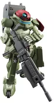 Пластиковая модель HGBD Gundam Build Divers Grimoire Red Beret в масштабе 1/144 с цветовой кодировкой