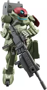 Пластиковая модель HGBD Gundam Build Divers Grimoire Red Beret в масштабе 1/144 с цветовой кодировкой