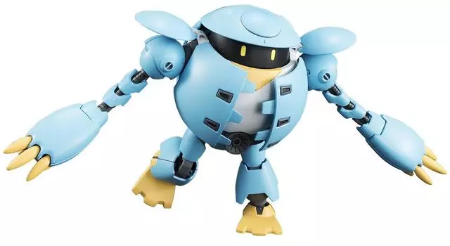 Пластиковая модель HGBD Gundam Build Divers Momokapur в масштабе 1/144 с цветовой кодировкой