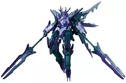Пластиковая модель HGBF Gundam Build Fighters Try Flame Transient Gundam Glacier в масштабе 1/144 с цветовой кодировкой синий