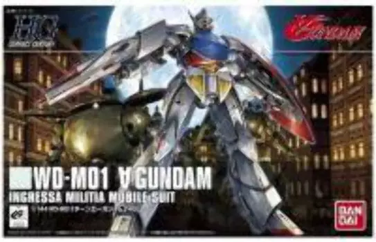 Пластиковая модель HGCC Turn A Gundam в масштабе 1/144 с цветовой кодировкой